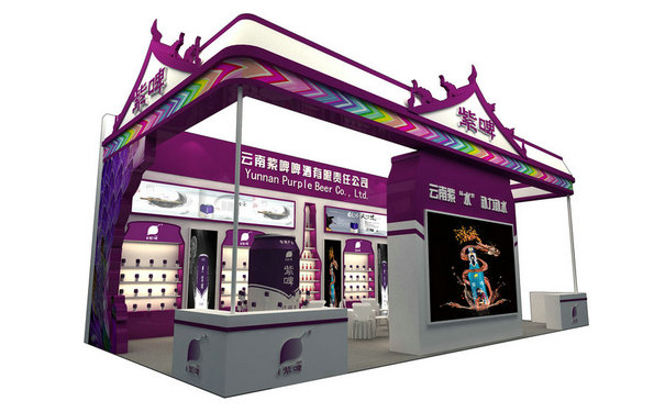 成都展覽公司介紹如何設計簡約展台